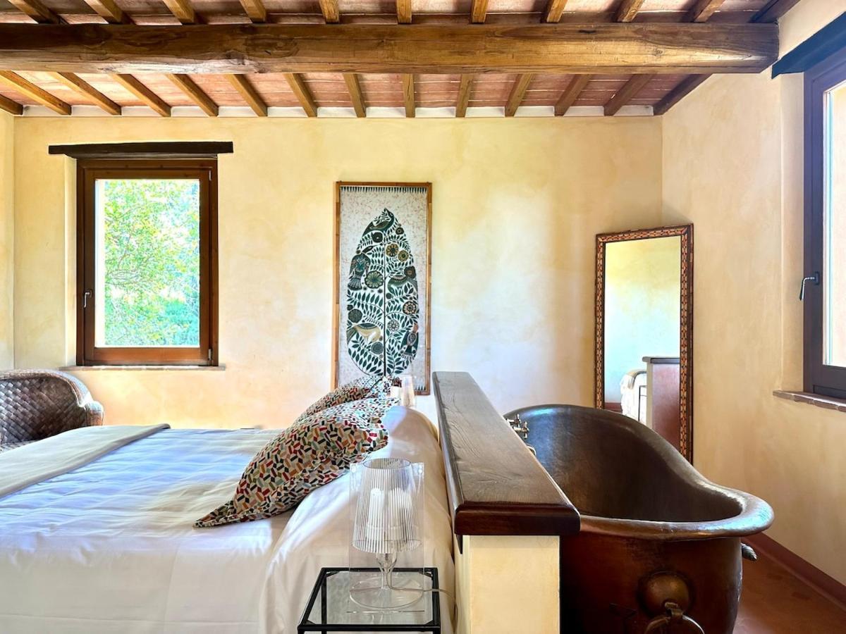Tartagli Luxury Villa with Pool - a Fontanaro Property Paciano Esterno foto