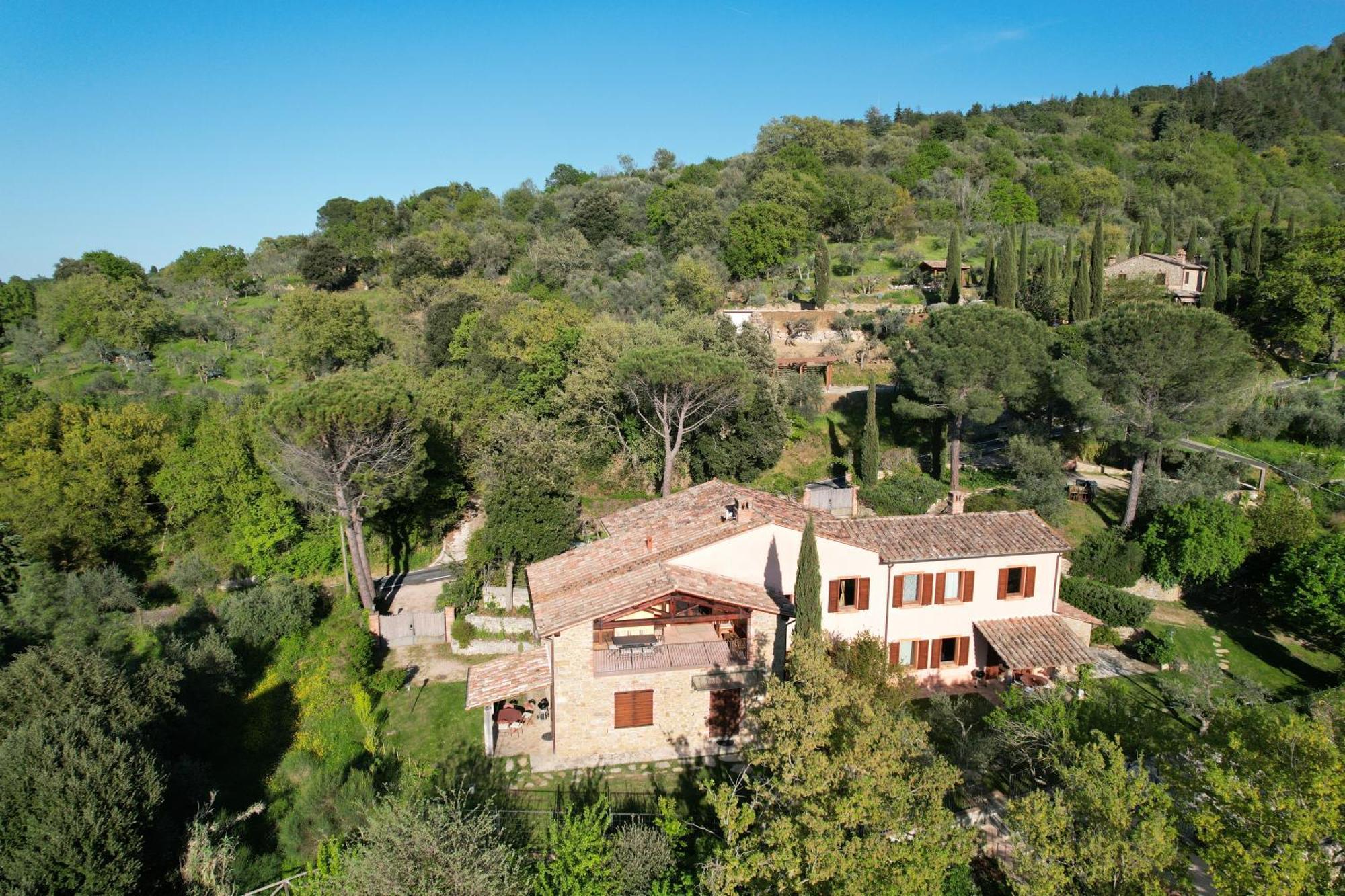 Tartagli Luxury Villa with Pool - a Fontanaro Property Paciano Esterno foto