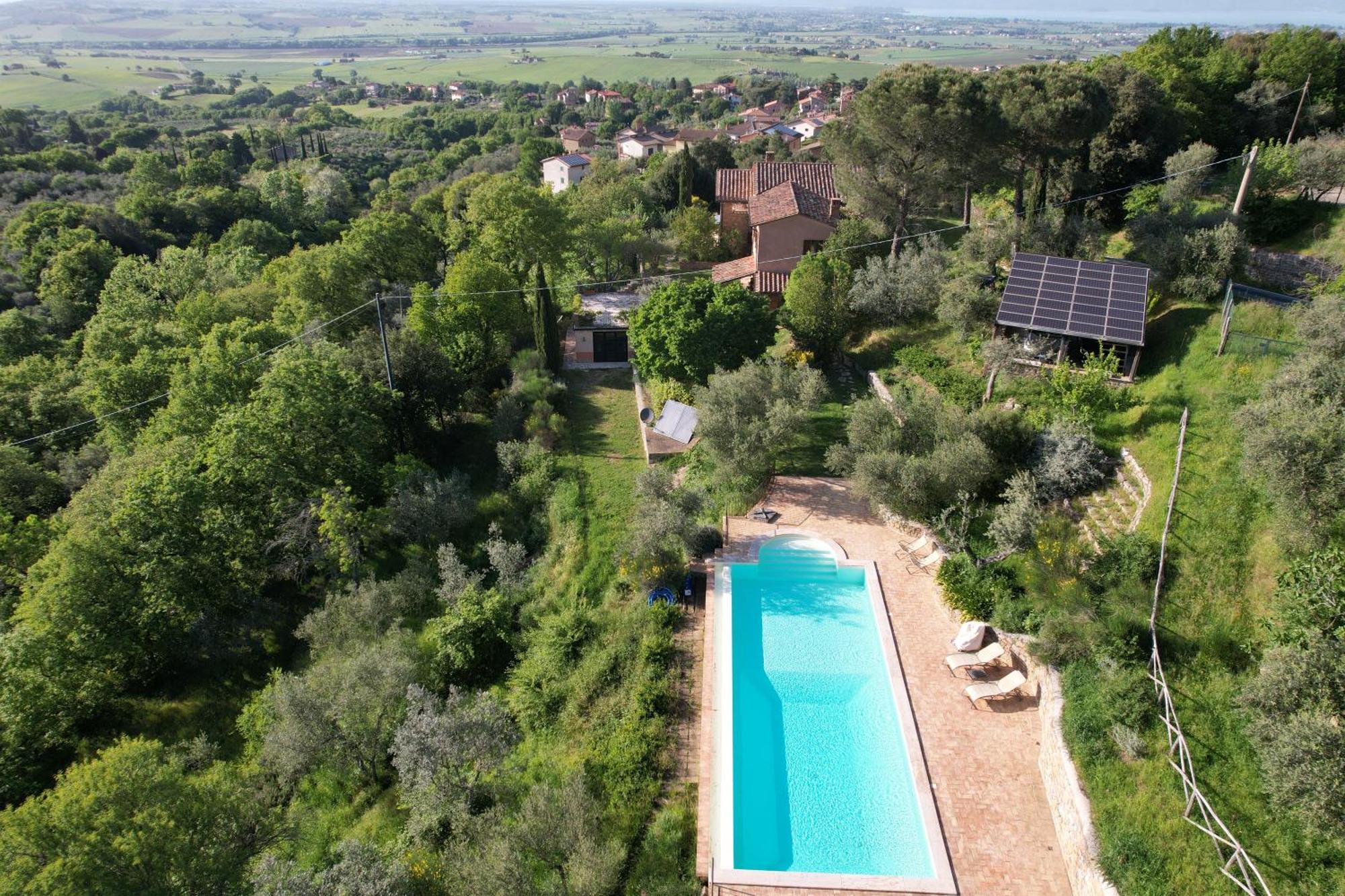Tartagli Luxury Villa with Pool - a Fontanaro Property Paciano Esterno foto