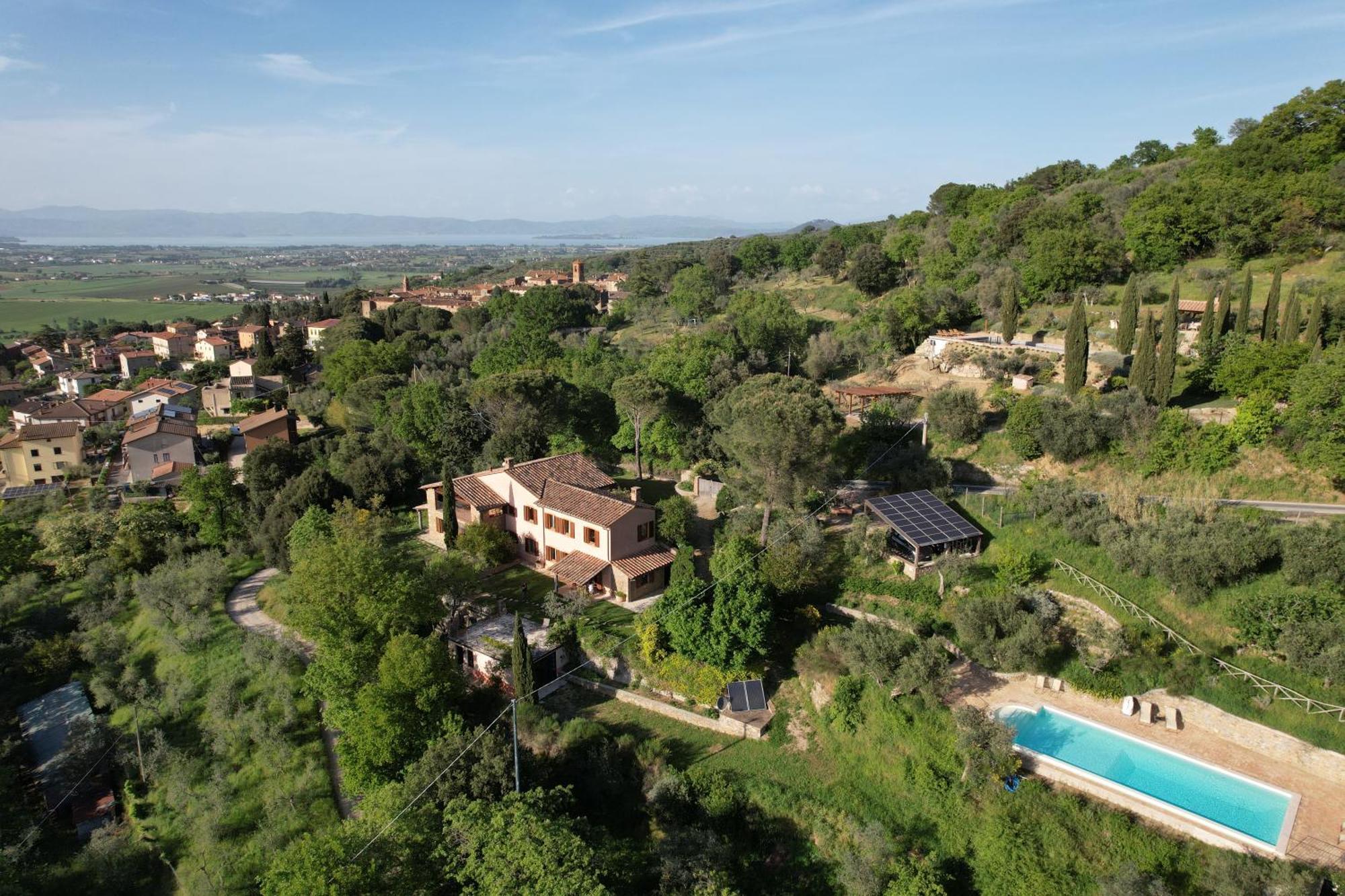 Tartagli Luxury Villa with Pool - a Fontanaro Property Paciano Esterno foto